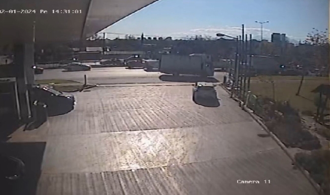Antalya'da feci kazada şoförün kendini feda ettiği anlar kamerada