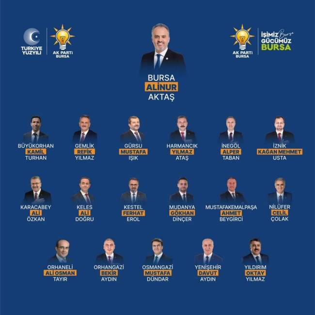 Cumhurbaşkanı Erdoğan Bursa adaylarını açıkladı!