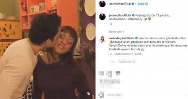 Jess Molho'dan Defne Joy Foster paylaşımı