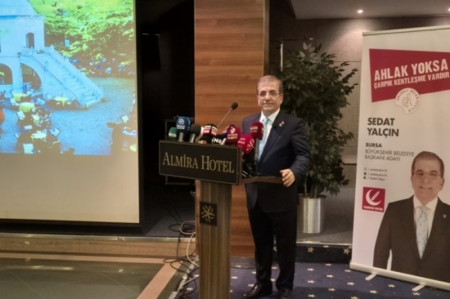 Sedat Yalçın projelerini Bursalılarla paylaştı
