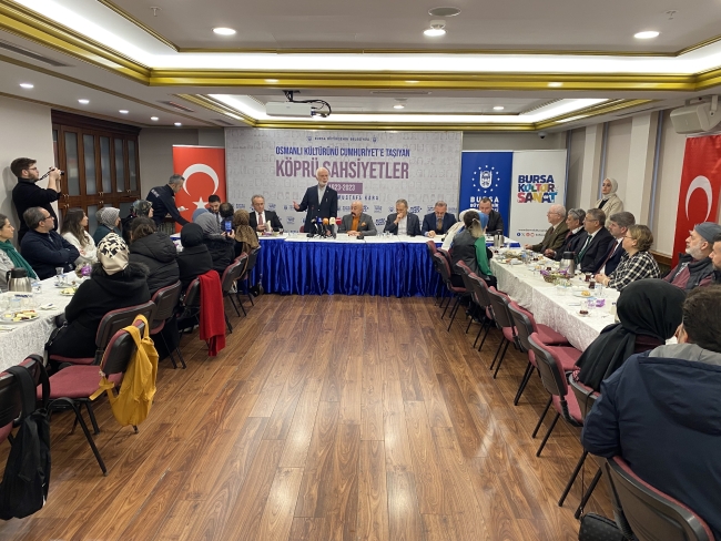 'Kültür taşıyıcısı köprü şahsiyetler' Bursa belgeliğinde