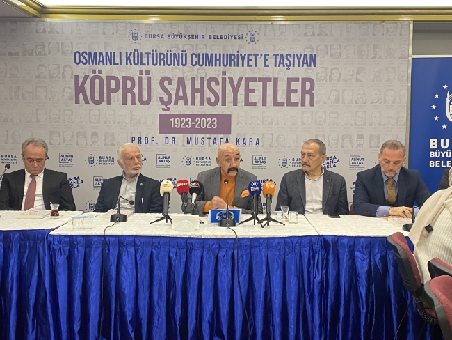 'Kültür taşıyıcısı köprü şahsiyetler' Bursa belgeliğinde