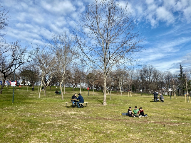 Teoman Özalp Parkı sil baştan yenilendi