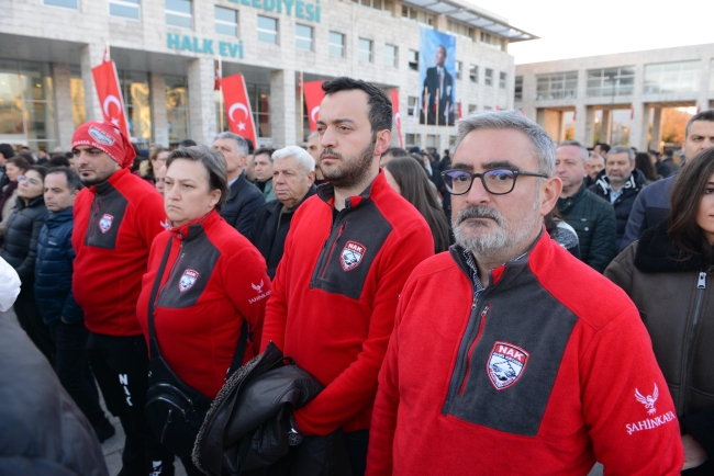 6 Şubat’ta hayatını kaybedenler Nilüfer’de anıldı