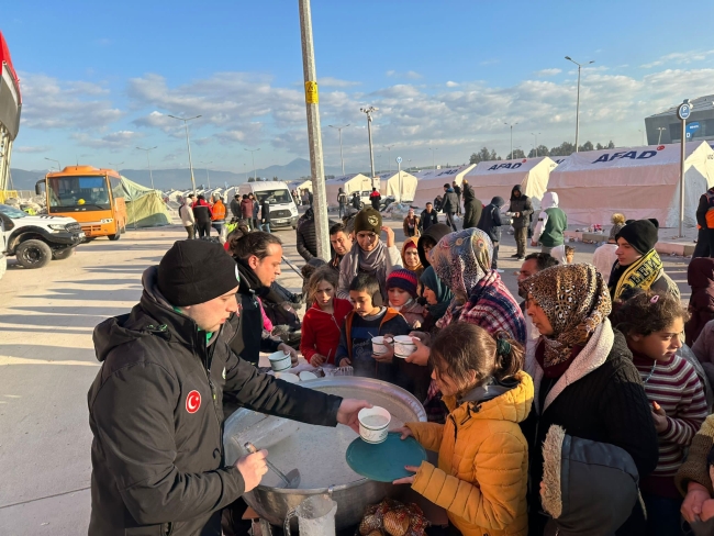 Osmangazi asrın felaketinin yaralarına merhem oldu