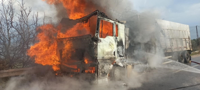 Bursa itfaiyesi alevlerle mücadelede en etkilisi