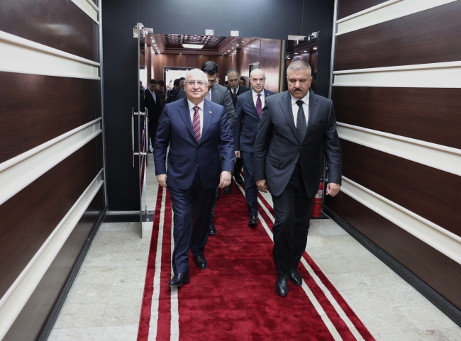 Bakan Güler, Irak İçişleri Bakanı Şammari ile görüştü