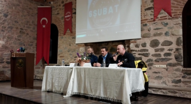 Bursa'da Engin Er öncülüğünde deprem paneli