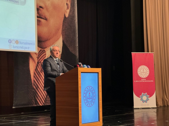 Bursa'da eğitim vizyonu çiziliyor! Ortaöğretim Çalıştayı başladı