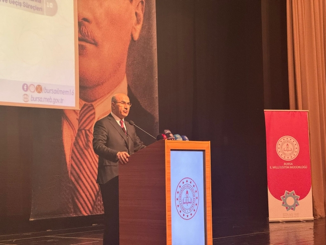 Bursa'da eğitim vizyonu çiziliyor! Ortaöğretim Çalıştayı başladı