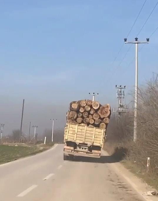 Bursa'da tehlikeli yolculuk!