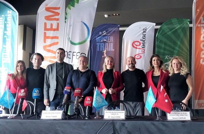 Bursa'da "Woolona Winter Trail" tanıtımı yapıldı