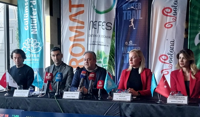 Bursa'da "Woolona Winter Trail" tanıtımı yapıldı