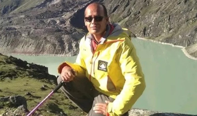 5 bin rakımda tek kişi çalışıyor