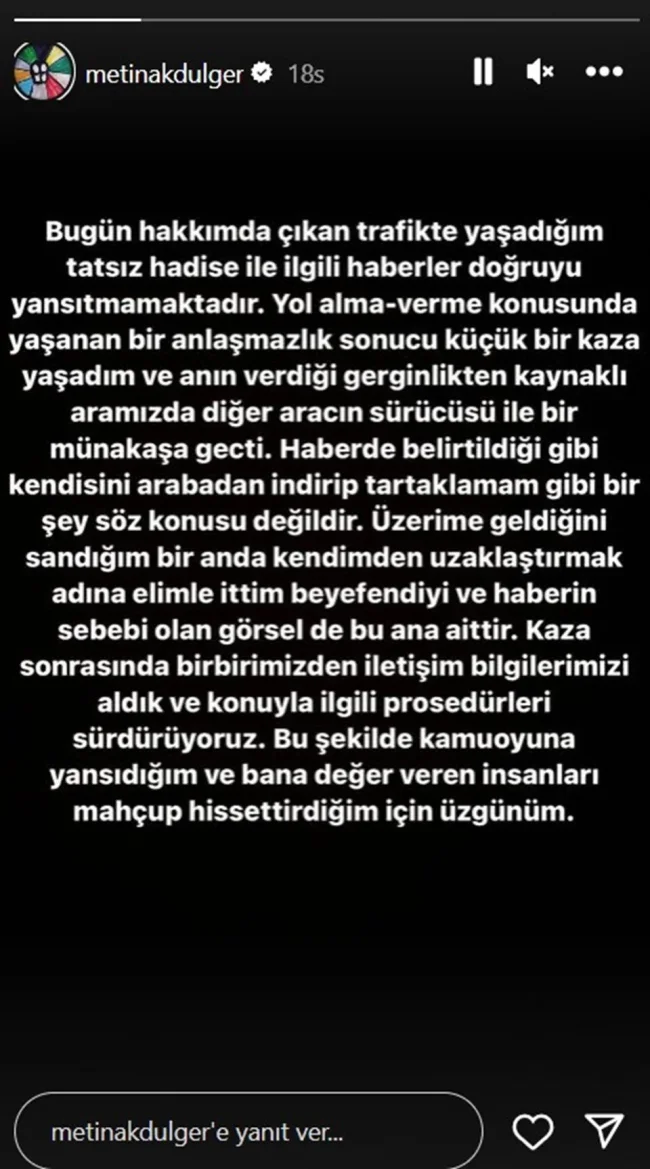Metin Akdülger'den iddialara yanıt