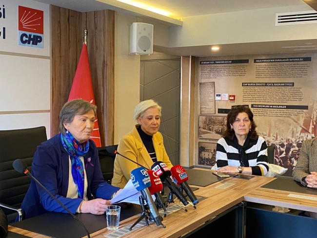 CHP Bursa İl Kadın Kollarından Medeni Kanun açıklaması