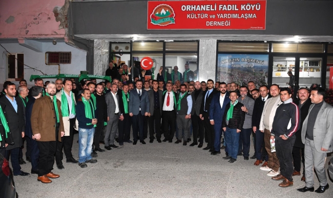 Dağ yöresinden Dündar'a büyük destek