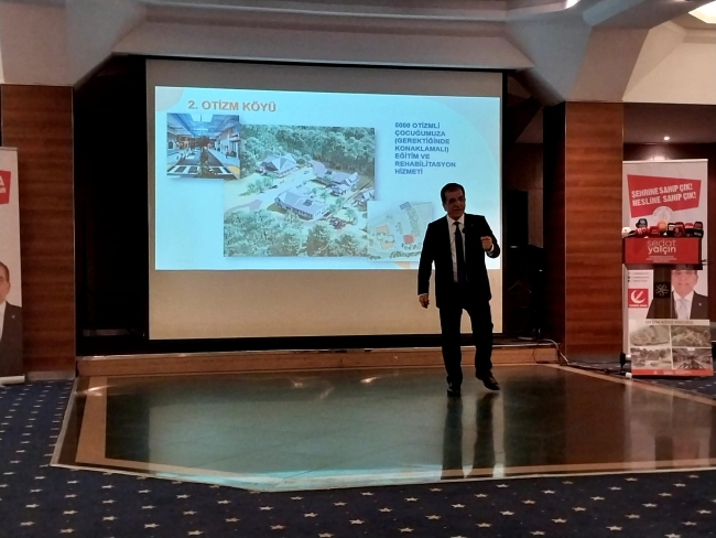 YRP Bursa Adayı Yalçın çalışmalarını aktardı