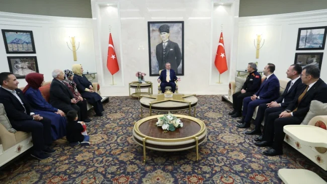 Cumhurbaşkanı Erdoğan, Gezeravcı'yı kabul etti