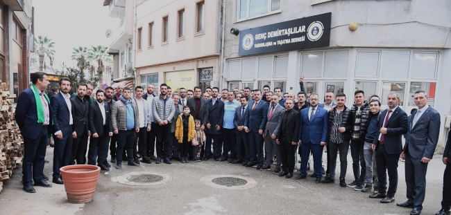 Demirtaş’ta Başkan Dündar’a büyük destek