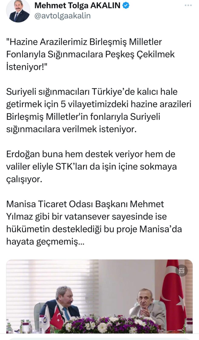 Hasanoğlu'ndan 'Arazi tahsis ediliyor' iddiasına ilişkin sorular!