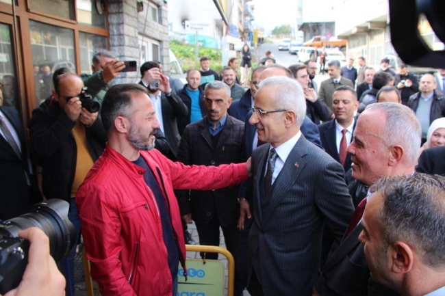 Bakan Abdulkadir Uraloğlu baba ocağı Trabzon'da