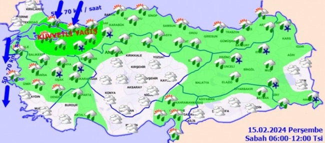 Bursa'ya kar mı geliyor? Meteoroloji uyardı