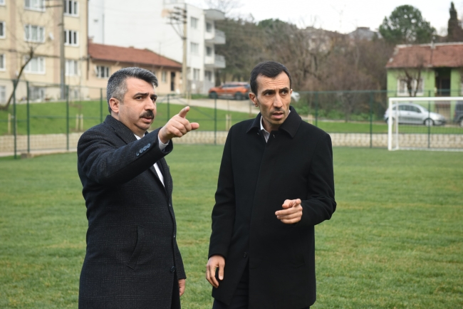 Yıldırım'da spor parkı hizmete hazır