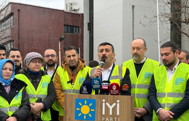İYİ Parti Bursa İl Başkanlığı'ndan BUSKİ açıklaması