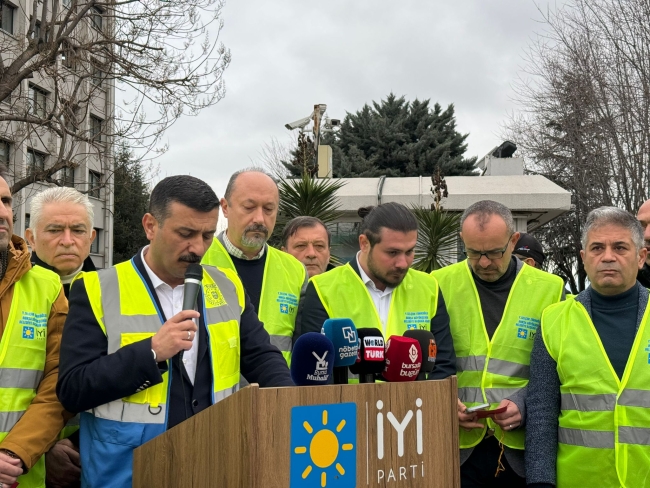 İYİ Parti Bursa İl Başkanlığı'ndan BUSKİ açıklaması