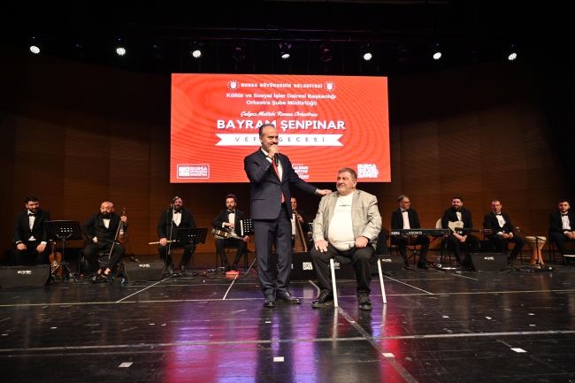 Bursa'da ‘Bayram Şenpınar Vefa Gecesi’ düzenlendi