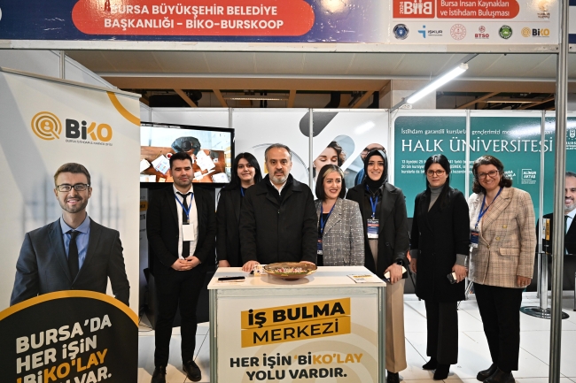 Bursa'daki bu buluşmada ‘iş’ var