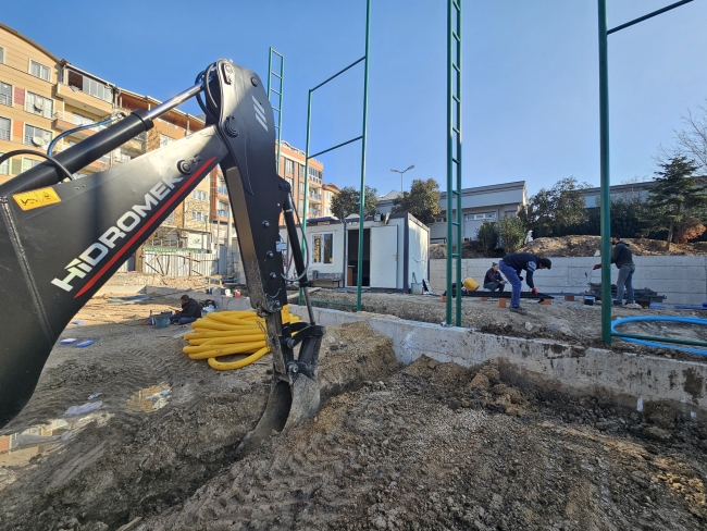 Emek Spor Tesisi açılış için gün sayıyor