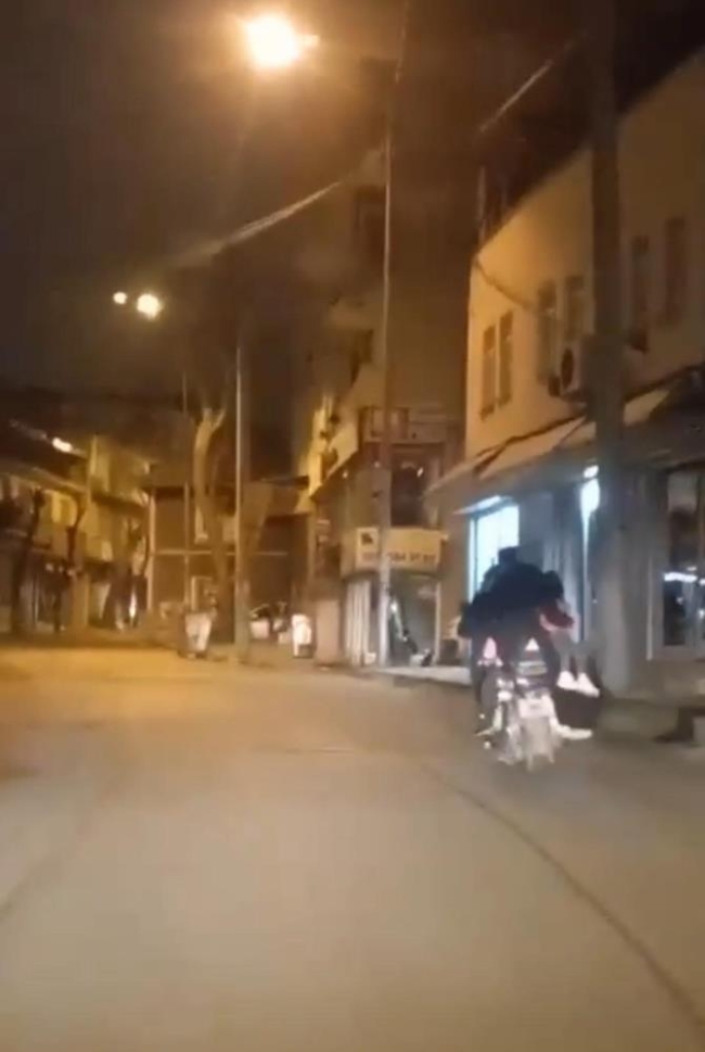 Bursa'da pes dedirten görüntü! Tam 4 kişi...
