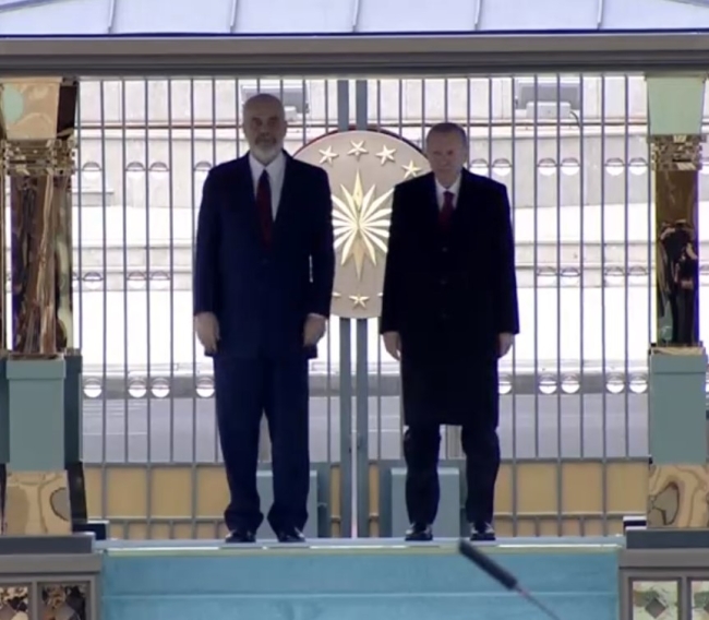 Arnavutluk Başbakanı Rama, Türkiye'de