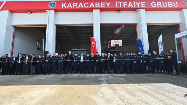 Karacabey’e yeni itfaiye binası kazandırıldı