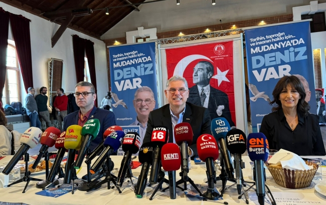 CHP Mudanya Belediye Başkan Adayı Deniz Dalgıç projelerini anlattı