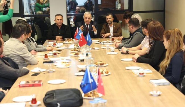 Şadi Özdemir'in seçim çalışmalarındaki ilk durağı akademik odalar oldu
