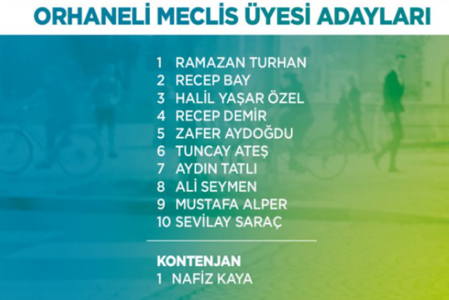 AK Parti Bursa'da Belediye Meclis Üyesi adaylarını açıkladı