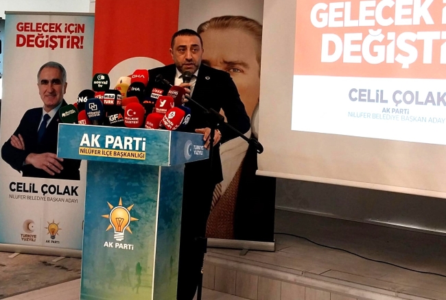 AK Parti Nilüfer Adayı Celil Çolak projelerini anlattı