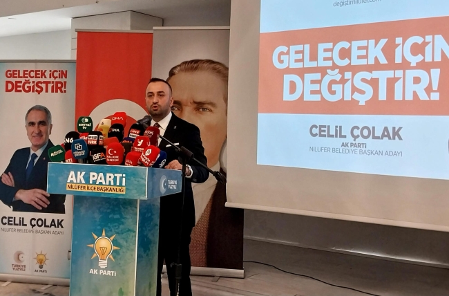 AK Parti Nilüfer Adayı Celil Çolak projelerini anlattı