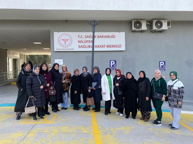 Nilüfer'de kadınlara ücretsiz kanser taraması yapıldı