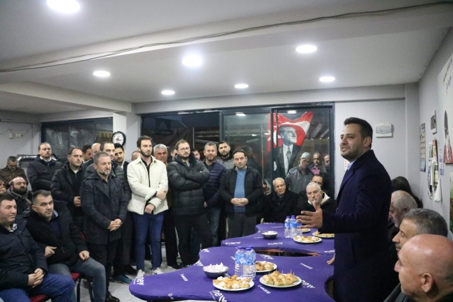 AK Parti Mudanya adayı Dinçer sahalarda!