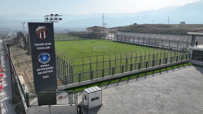 Bursa Büyükşehir'den İnegölspor’a modern tesis