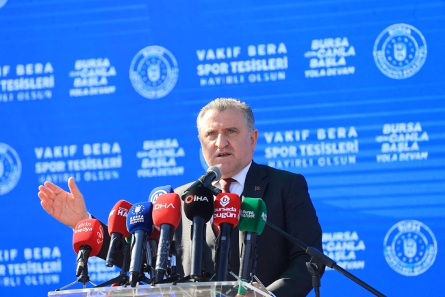 Yıldırım'a bir spor kompleks daha! Vakıf Bera Kent Parkı törenle açıldı