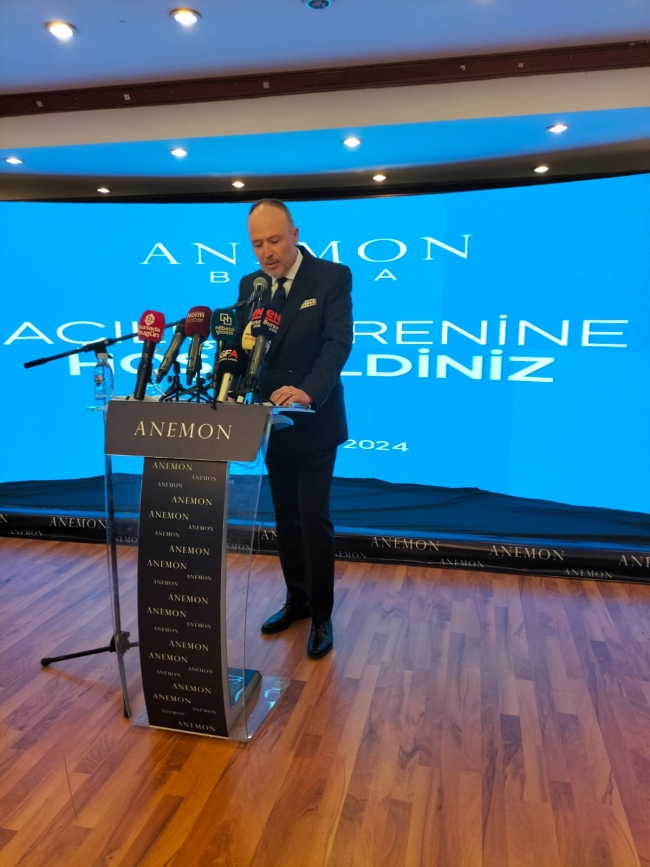 Anemon Bursa Otel açıldı