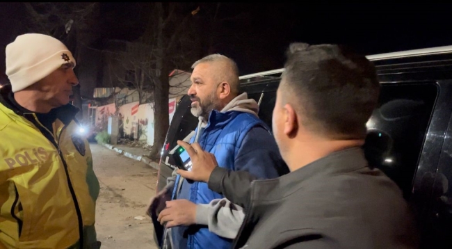 Bursa'da polisin sabır sınavı! 117 promil alkollü çıktı