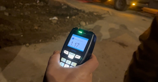 Bursa'da polisin sabır sınavı! 117 promil alkollü çıktı