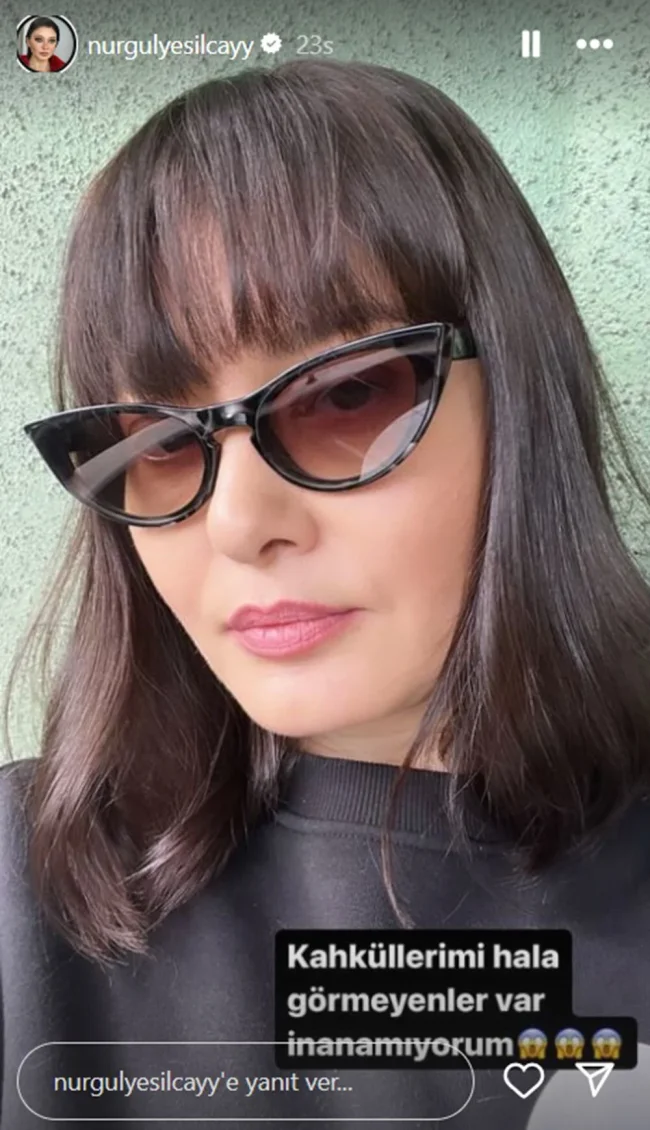 Nurgül Yeşilçay imaj değiştirdi