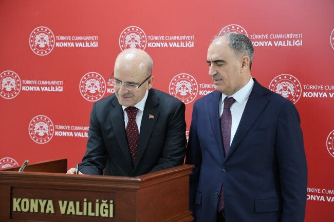 Bakan Şimşek Konya’da